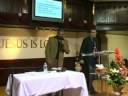 Shahzad Saleem preaching The Word of God.