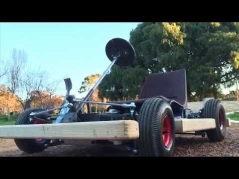 Electric Microkart test drive