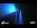 6SPOT™: portable DJ tri-color LED light