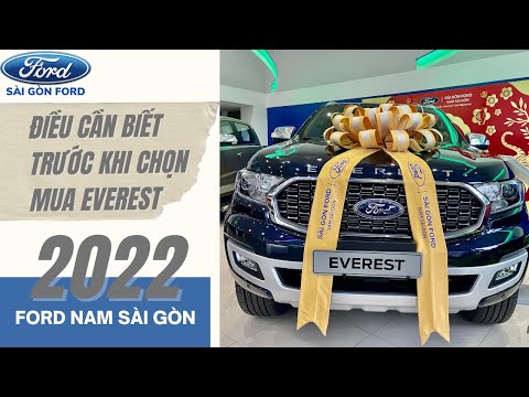 Những thay đổi đáng chú ý trên Ford Everest lô đầu tiên năm 2022|TẤN DUY - SÀI GÒN FORD|