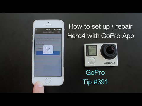 how to use the gopro app