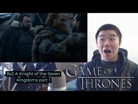 Game of Thrones Season 8 Episode 2: A Knight of the Seven Kingdoms- Reaction Part 1!