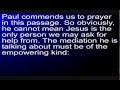 Prayer to Saints - One Mediator query; thisCatholic Explains