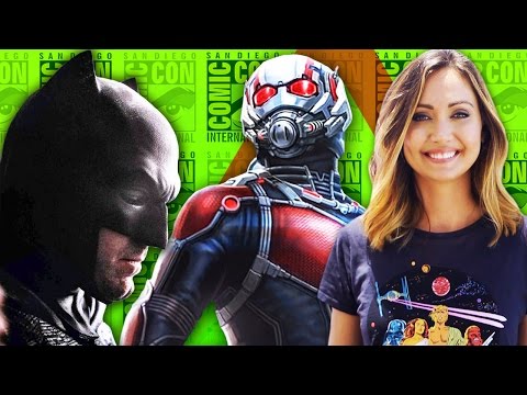 BATMAN'S NEW SUIT up close & Ant-Man REVEALED! Nerdist News @SDCC