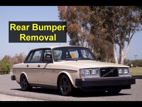 Volvo 240 rear bumper removal – Auto Repair Series