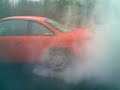 burning the rest of the tires off