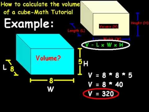 how to calculate volume