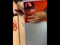 J Dilla Stencil Art :: J dilla Stencil Art cut on Rubylith. Use this to help to create 1/2...