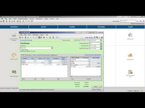 how to accrue vacation pay in quickbooks
