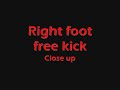 Free Kick Practice Session