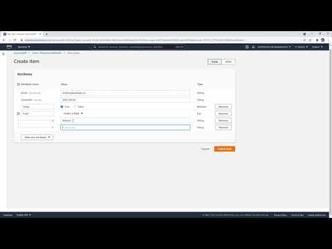 CLF-C01 — DynamoDB Follow Along