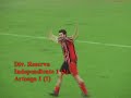 Independiente 1 - Artega 1 (reserva)