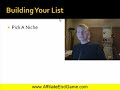 How Affiliate Marketers Build Lists