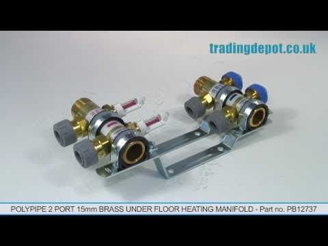 how to vent underfloor heating