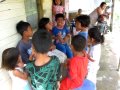Habitat Indonesia: Local kids play paddy cake