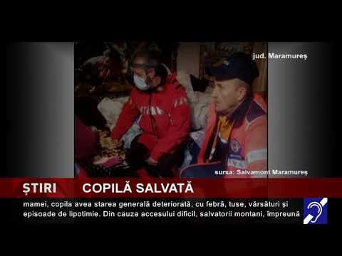 Copilă salvată de salvamontiști