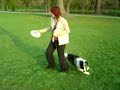 Moony a mini Frisbee :) - 13. 4. 2008