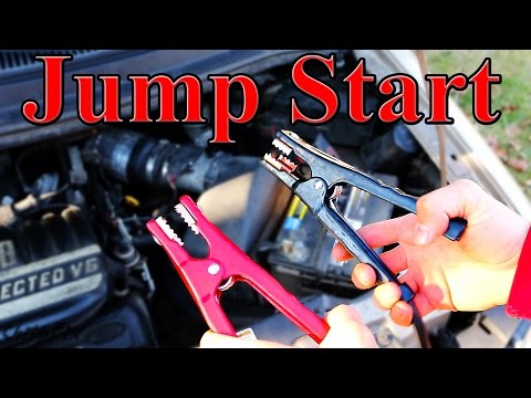 how to jumpstart a vehicle properly