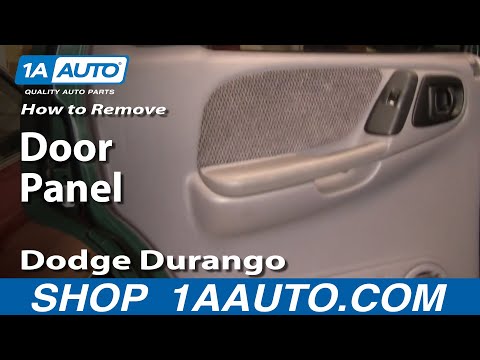 How To Install Replace REAR Door Panel Dodge Durango 98-03 1AAuto.com