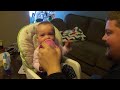 This is what her daddy teaches her!