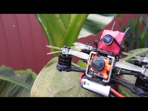 Wide lens Modded SQ11 HD footage - X2 ELF Micro FPV Ripping