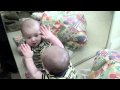 Mirror FIghting Ethan Baby
