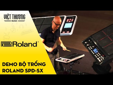 Demo trống Roland SPD-SX của các nghệ sĩ Daniel Erlandsson và MASAKing