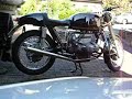 Hoske mufflers at a BMW R75/5 Caferacer