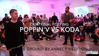 Poppin’V vs Koda – BattleGround By Annecy 5 Popping Demi Final