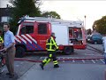 Brand in de keet in IJsselmuiden