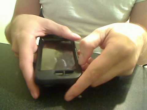 how to get rid of rainbow effect on otterbox