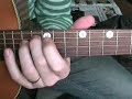 How I play 'Say it to me now' - Glen Hansard