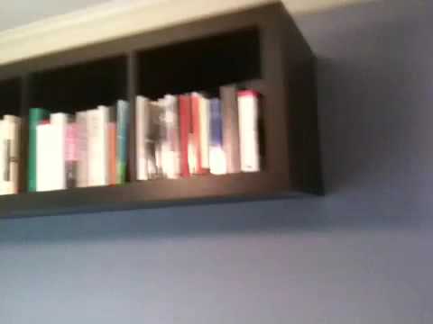 how to fasten expedit to wall