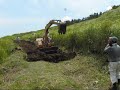 2011.07.25 大峰練習場の道の整備