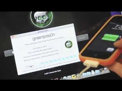Jailbreak GreenPois0n Released! All Device iOS 6 iPhone 5 4s 3Gs iPad 2 iPod Touch