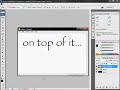 PhotoshopCS3 Tutorial: Motion Blur