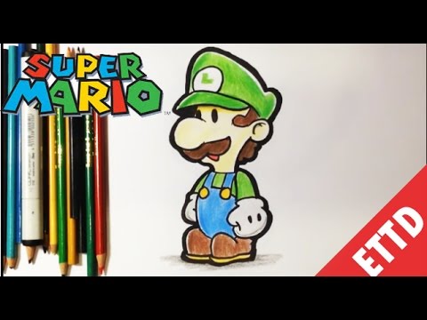 how to draw mario and luigi