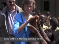 Butare Rwanda Welcomes with singing (small)