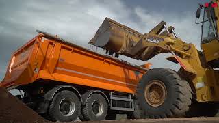 Ciężki transport w kopalni w Turcji - FORD z hydrauliką HYVA