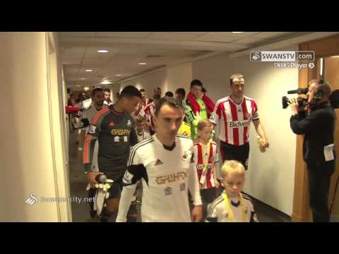 Sunderland - take a look at all the action from in and around the Liberty tunnel during the 4-0 victory over Sunderland.