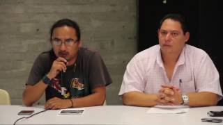 Presentación del documental Mirar Morir, en SLT