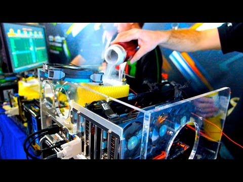 how to liquid nitrogen cooling cpu