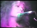 the sound gets better after the camera gets away from the hammond and a couple second after the vocals start.  (the keyboard playing is using marshalls and leslies.)  this is part two of a video that i had to cut in half due to its length.  (the first part is part of the introduction.)  this part should be the whole song.  

i got this video from a suzuki saito, who collects anything having to do with ann boleyn, who told me this was hellion's first club gig (before ann boleyn was the lead singer).  

the story i was told about this was that this show happened on a sunday afternoon at a country and western club called the palomino.  i was told that the band had played one of their famous parties the night before and was hung-over the next day, but still drinking.  notice the bottle of gin on ann boleyn's organ.  (supposedly ann boleyn used marshalls and leslies with her keyboards, which is why all you can hear is the keyboards when the video goes anywhere near them.)