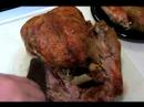 Cooking a Christmas Turkey : Removing the Thigh of a Christmas Turkey