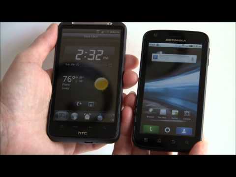 HTC Inspire 4G vs. Motorola Atrix 4G Comparison