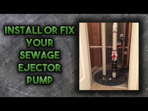 how to repair ejector pump