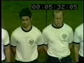 10/05/1969, nuremberg, world cup qualification. 70,000 attendance.

germany: maier - h�ttges, schulz, patzke, vogts - beckenbauer, overath - b d�rfel, g m�ller, held (77 heynckes), brenninger (66 volkert) 

austria: fraydl - pumm, eigenstiller, fak, sturmberger - starek, ettmayer, hof - k�glberger (46 kreuz), siber, redl

bench:
goal: nigbur
defense: weber, ludwig m�ller
midfield: lorenz
attack: heynckes, volkert