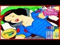 Princess SNOW WHITE - Crayola GIANT COLOR BY NUMBER - Disney Princess Coloring Pages - Color With Me