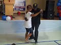 edward and dee show off their skill as zydeco dancers 