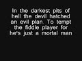 The Devil Came Back to Georgia - Lyrics